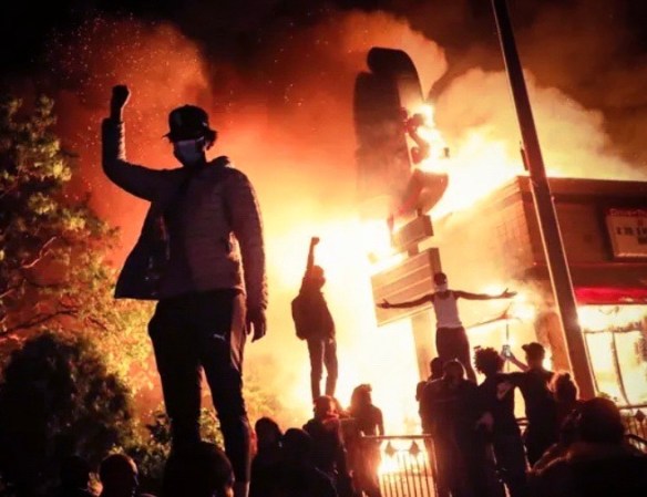 Cities burned during the "Summer of Love" riots in 2020.